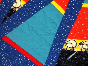 detail Buzz quilting