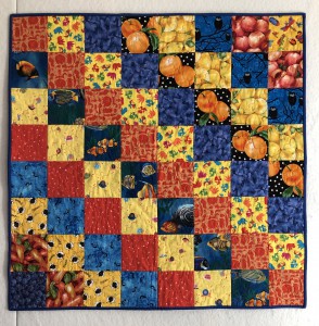 Cerries baby quilt