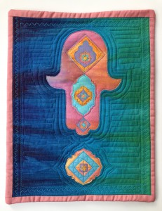 Hand Dyed Hamsa