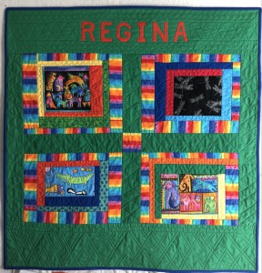 Regina quilted front